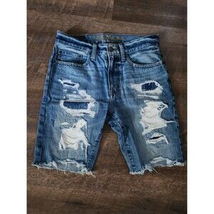 Mens 28 American Eagle distressed jeans shorts